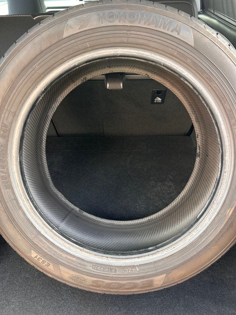 送料無料　215/55R17 ヨコハマ　2本セット