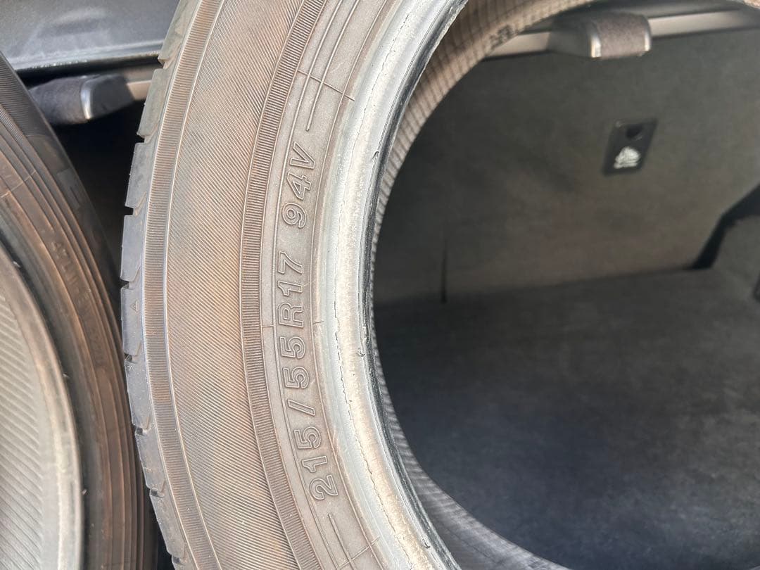送料無料　215/55R17 ヨコハマ　2本セット