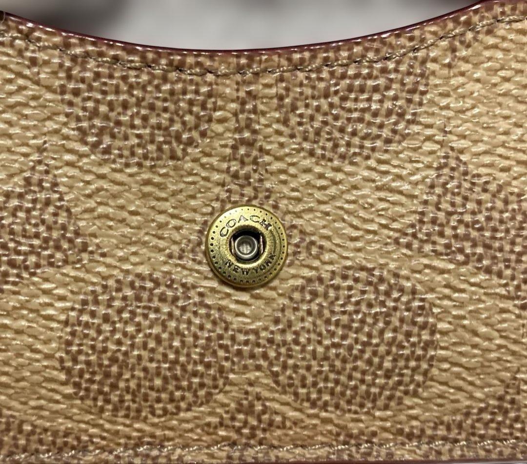 未使用品　COACH 　コーチ　折財布
