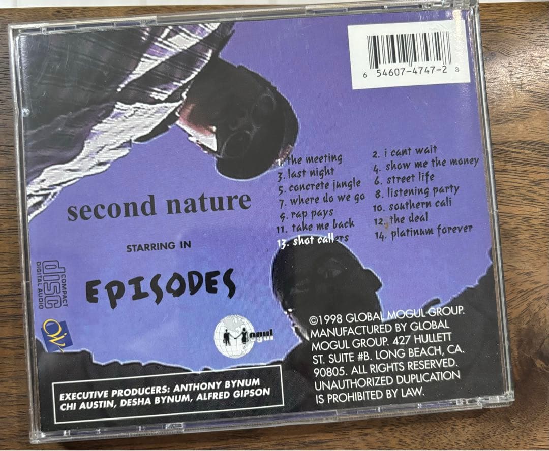 洋楽 second nature starring in EPISODES