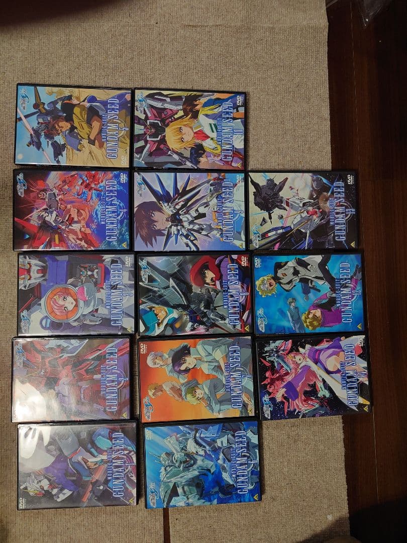 ガンダムシード&デスティニーのDVDセット