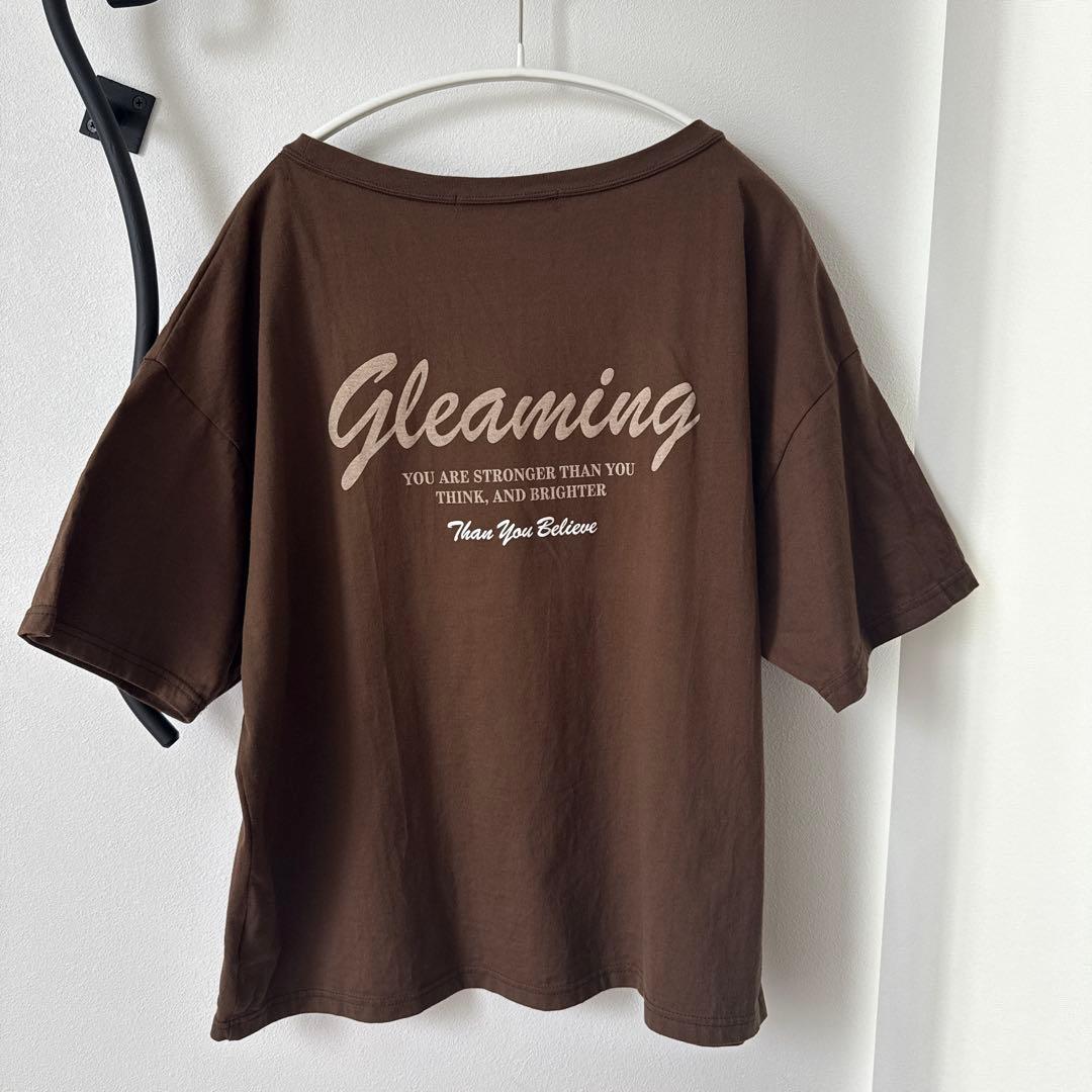 haruxFRAMeWORK コラボロゴTEE 2 ブラウン