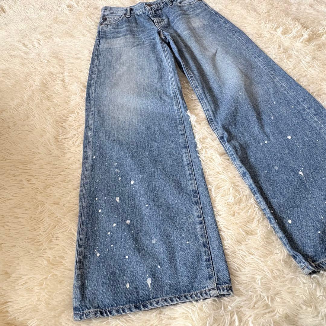 美品✨定価2.3万　オーセン　23AW LOW RISE WIDE LEG 別注