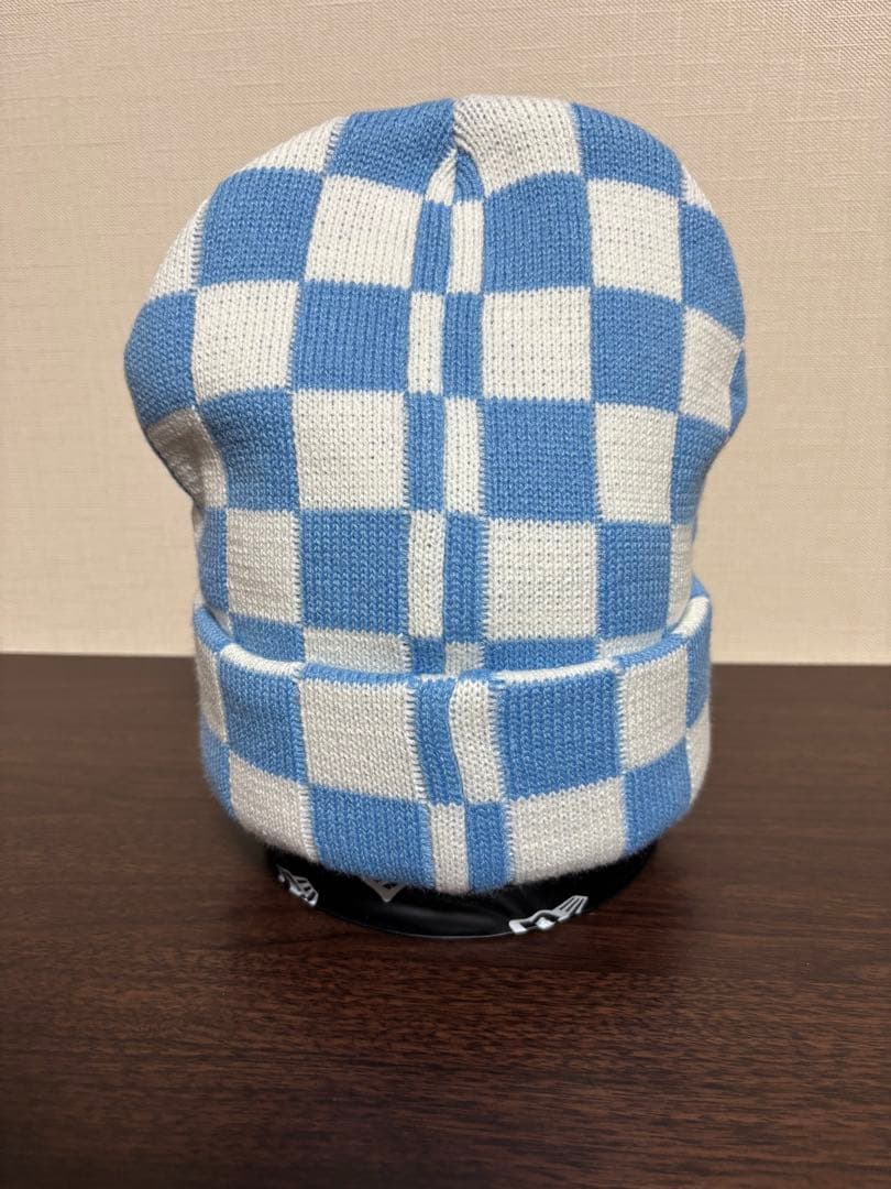 【未使用】AFB ニットキャップ　チェック