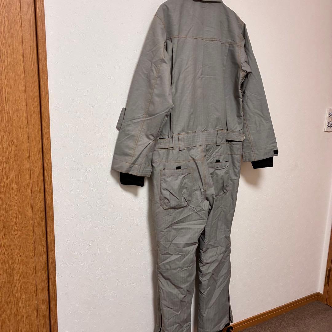 美品　ACC メンズ　スキー　スノボ　ウェア　つなぎ　M グレー　かっこいい