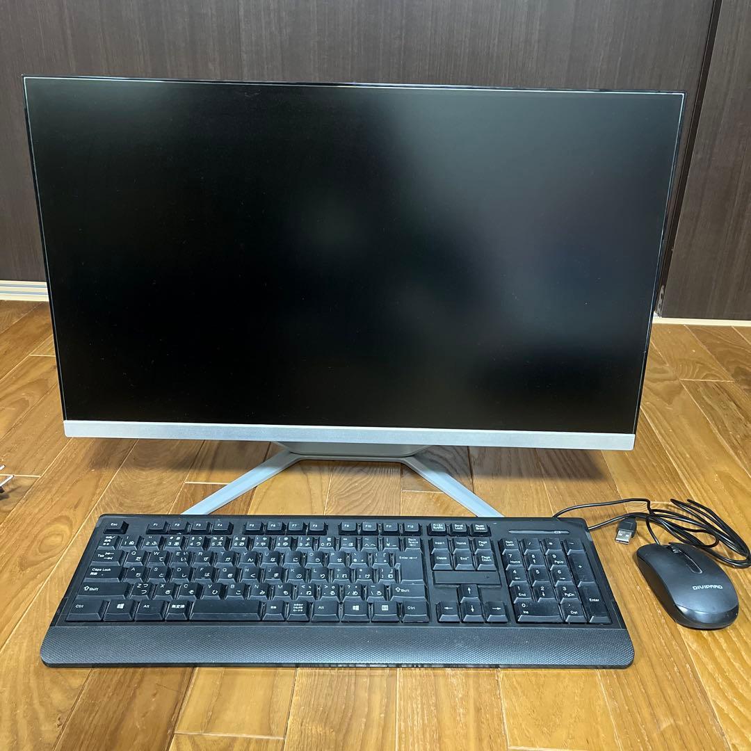 【ジャンク】VETESA 一体型パソコン 24型 16GB SSD 512GB
