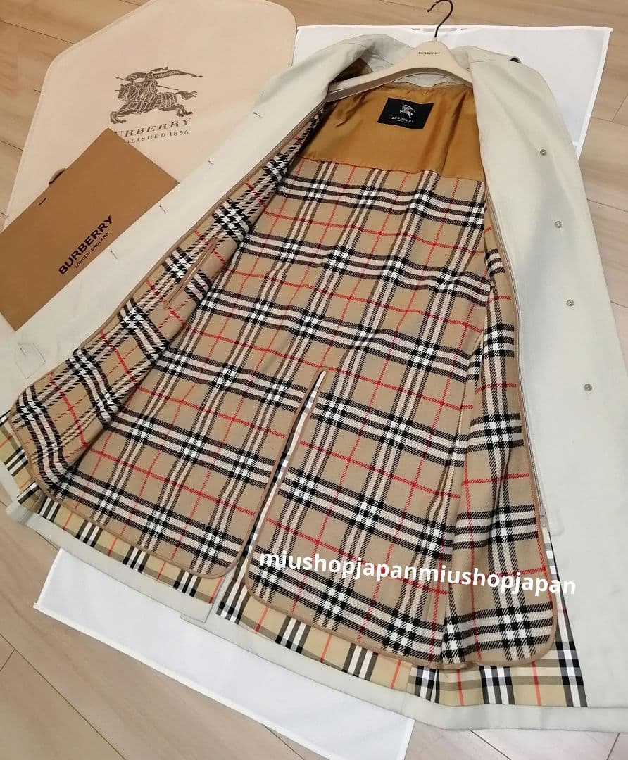 専用本物上質●L　 BURBERRY　バーバリー　ロンドン　ステンカラーコート