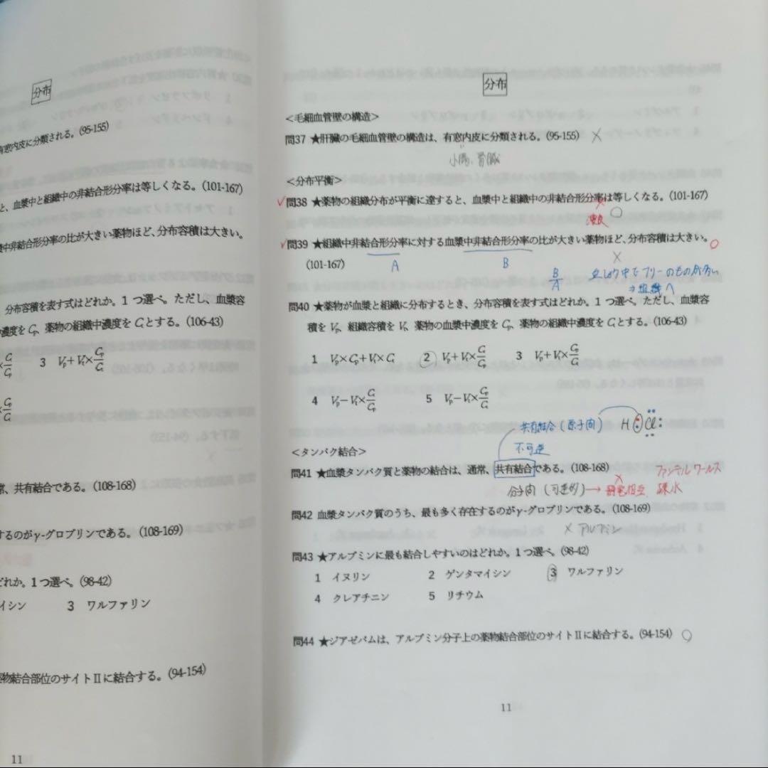 【最終値下げ】薬ゼミ 第110回対策 薬剤師国家試験対策弱点克服問題集 白問