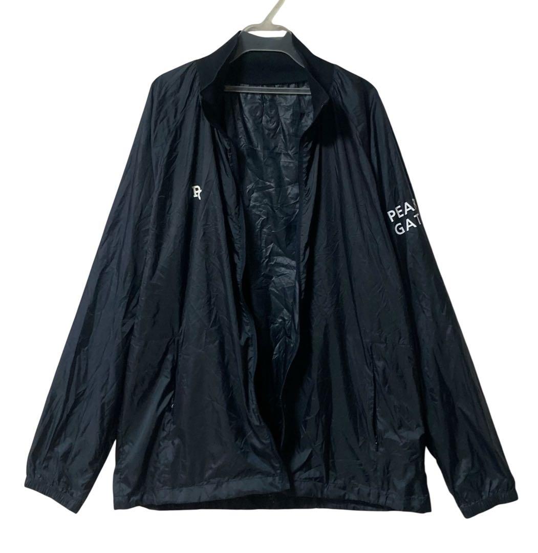 美品‼︎パーリーゲイツPEARLY GATES ナイロンジャケット ブラック LL