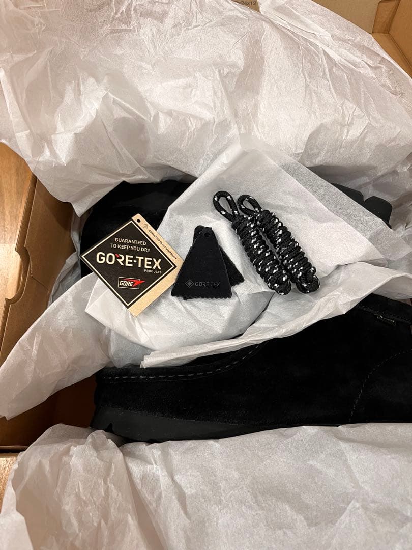 Clarks クラークス ワラビー GORE-TEX ゴアテックス 黒 uk6