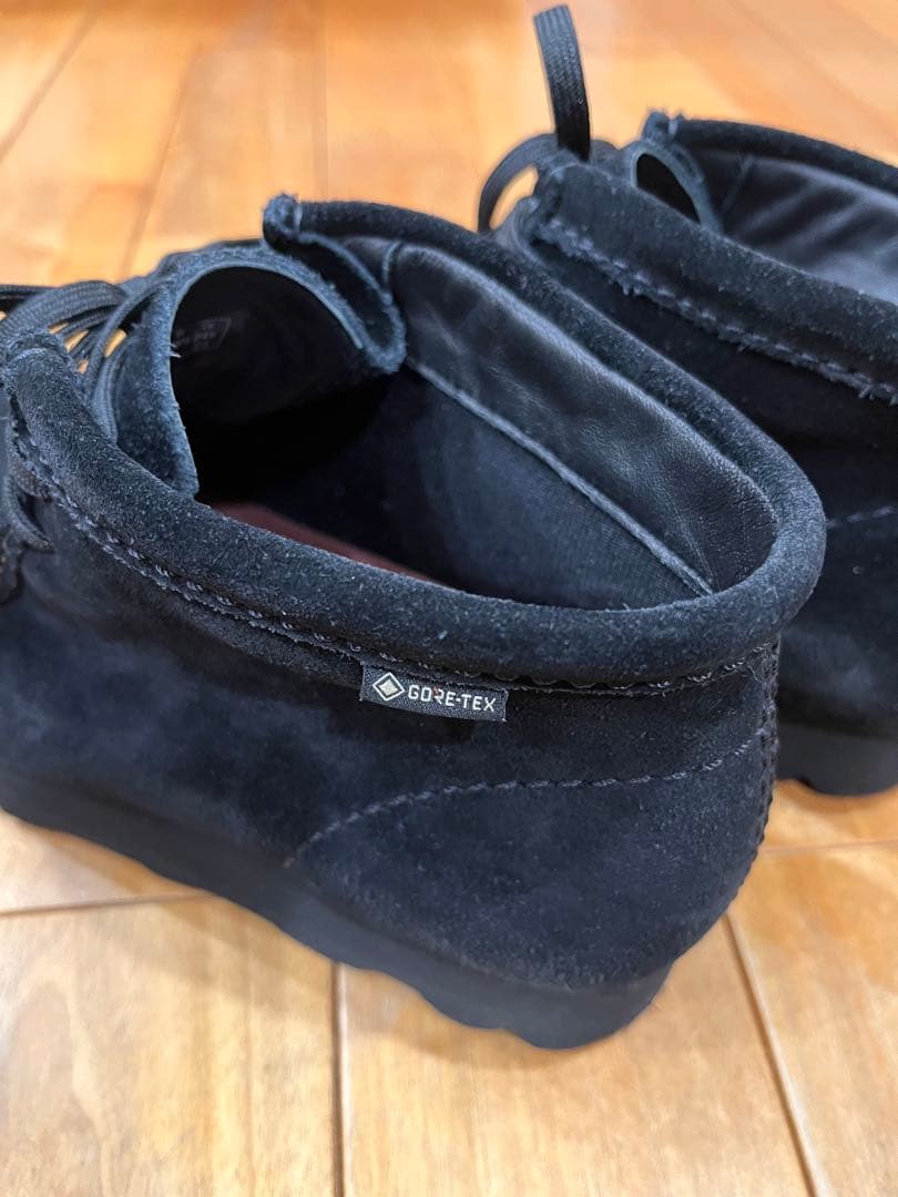 Clarks クラークス ワラビー GORE-TEX ゴアテックス 黒 uk6