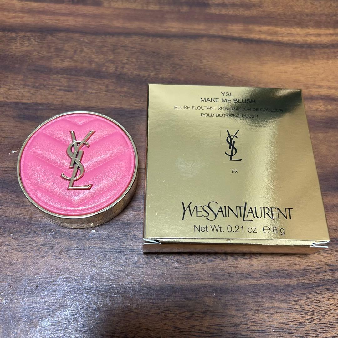 YSL メイクミーブラッシュ パウダー 93 レストレスロゼ