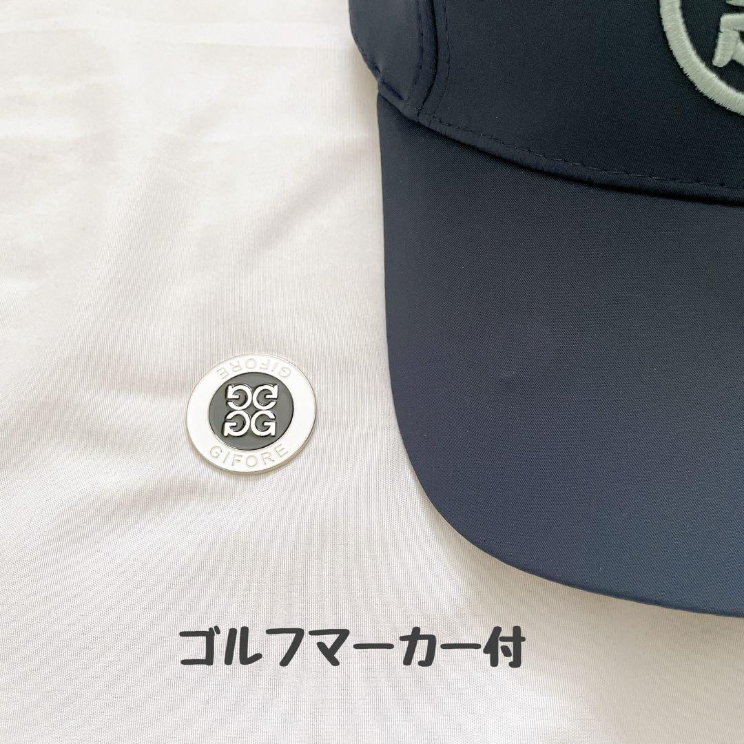 新品 キャップ G/FORE GOLF ジーフォア ゴルフ 日焼け防止 ネイビー