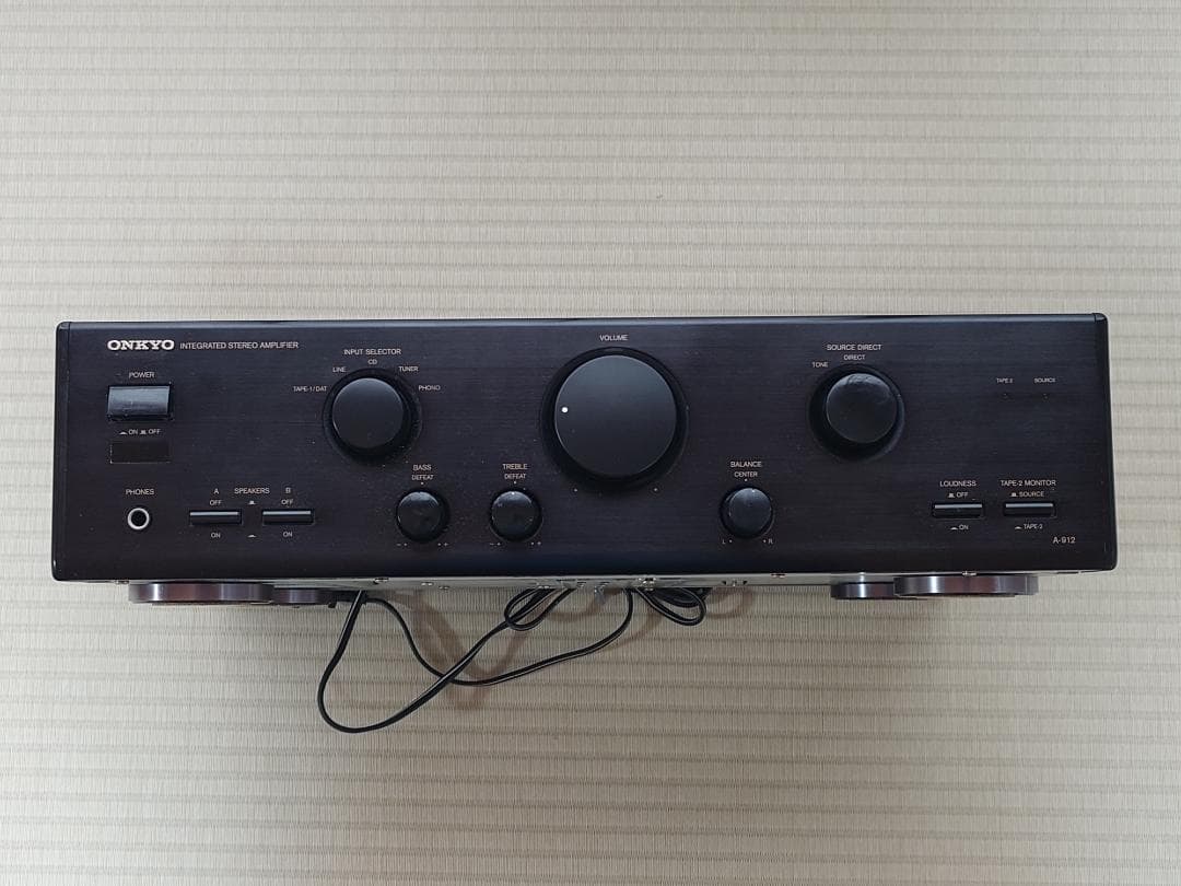 【中古】ONKYO プリメインアンプ　A-912