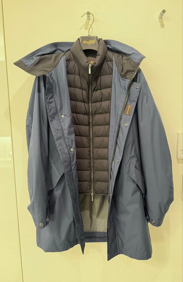 MOORER MILLENIO STP ダウンベスト付 サイズ44