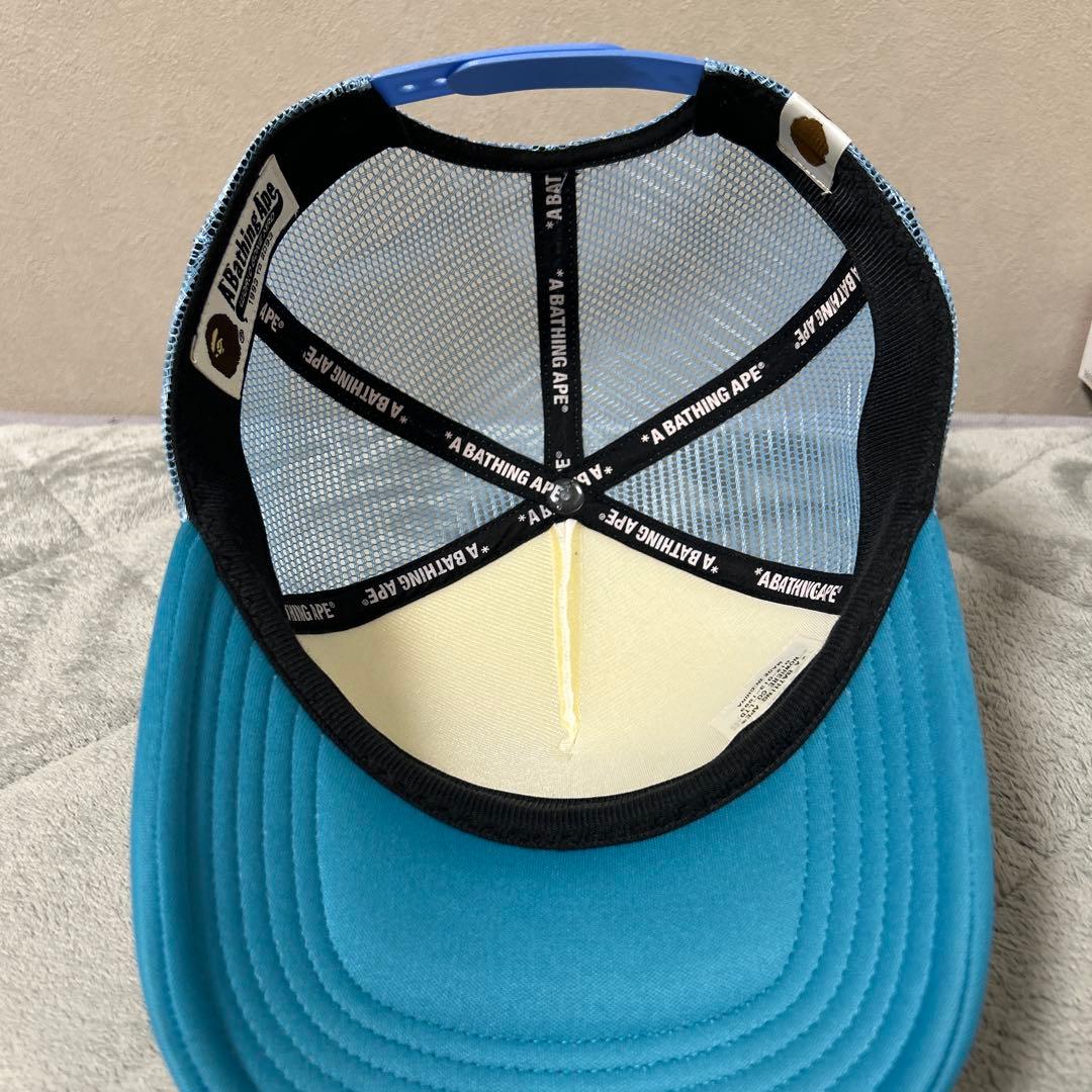 Bape 星型ロゴ キャップ 青/白