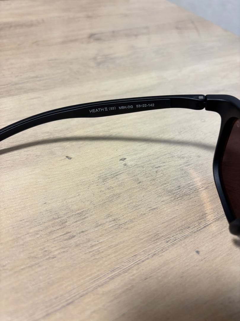 Eyevol HEATH III (53) MBK-DG サングラス ブラック