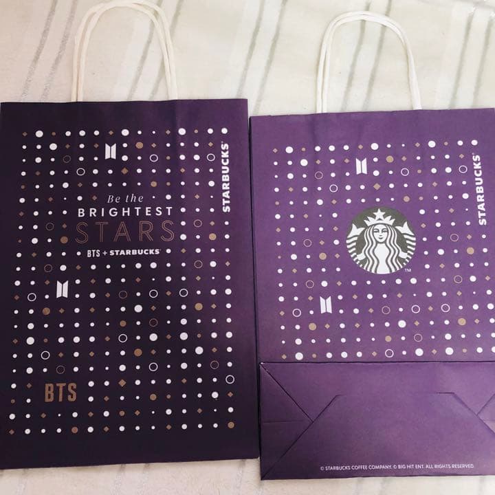 BTS × Starbucks　防弾少年団　スタバ　PC　パソコンケース　大