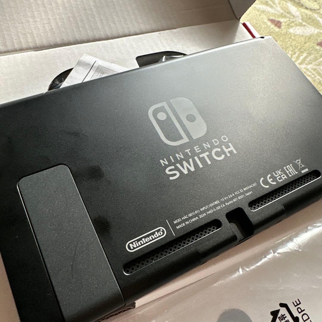 【完品】Nintendo Switch 2024年製　訳ありジャンク