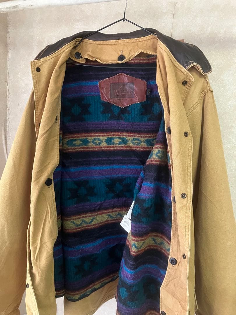 USAビンテージ80's Woolrichカバーオール　ネイティブ