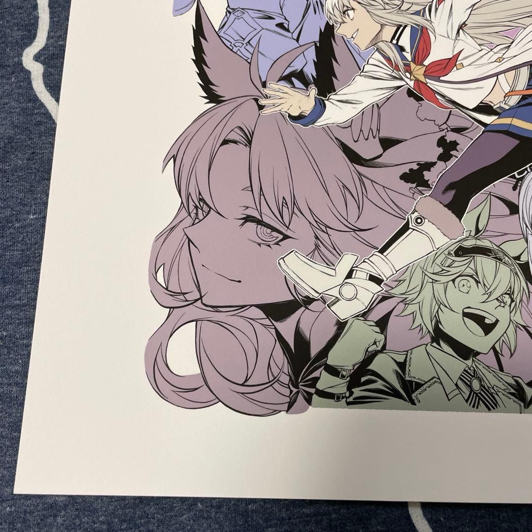 ウマ娘シンデレラグレイ　複製原画　ヤングジャンプ　42号　A3