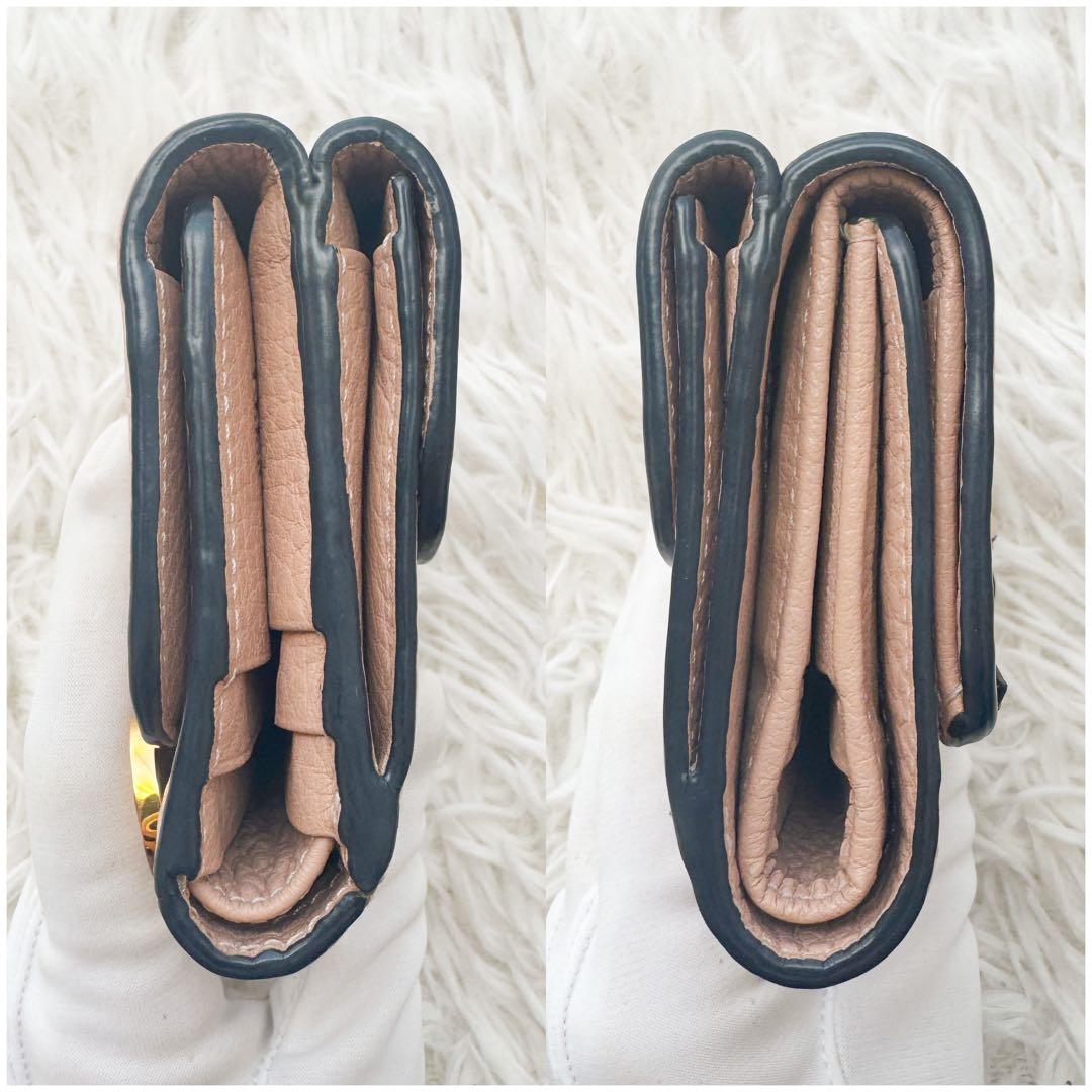カード類あり✨美品✨クロエ 財布 三つ折りトリフォールド ウォレット チャーム