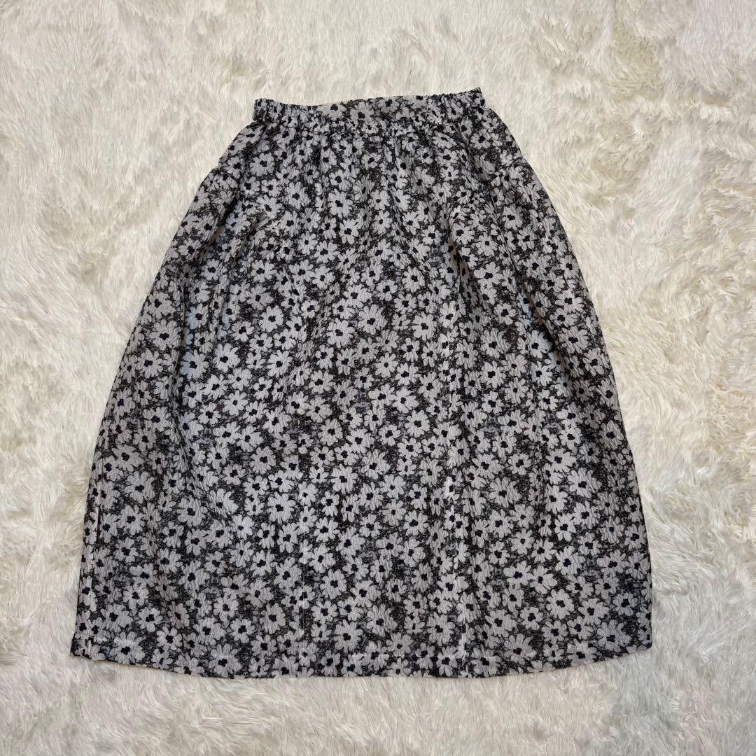 Luar × BEARDSLEY ビアズリーフラワーフクレジャガードスカート