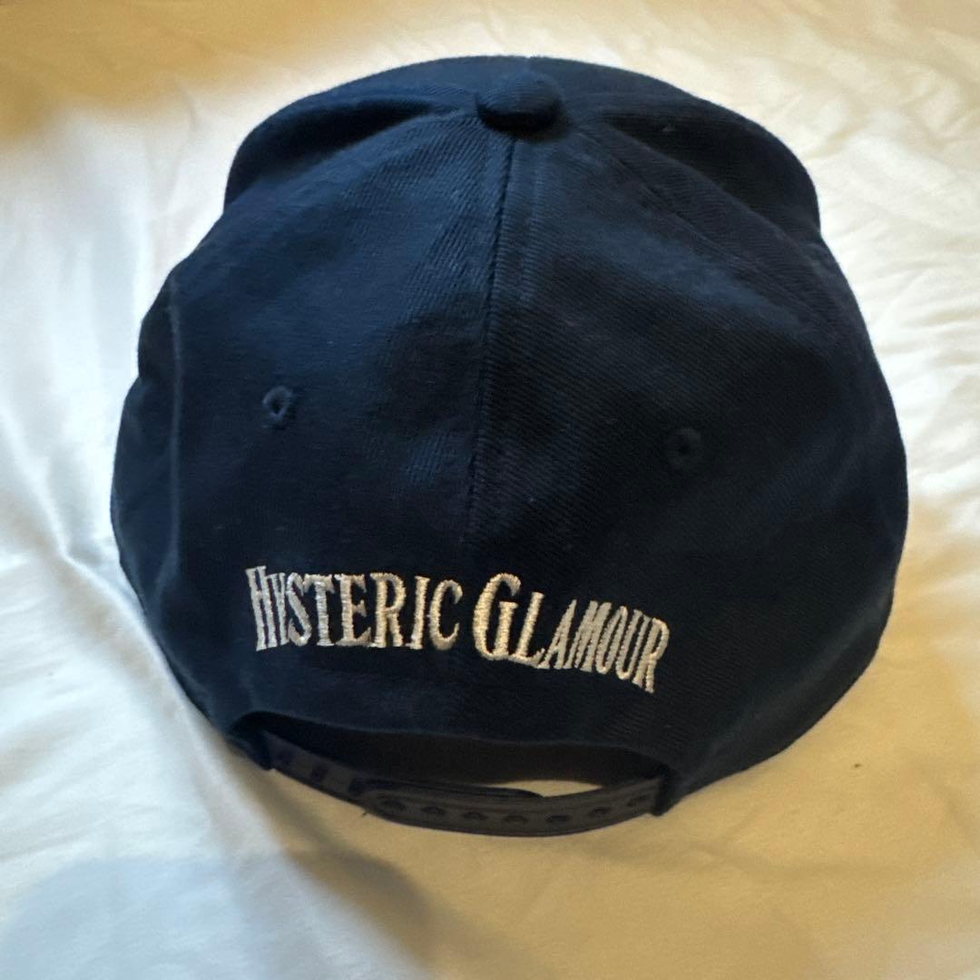 HYSTERIC GLAMOUR ネイビーキャップ サイズFREE
