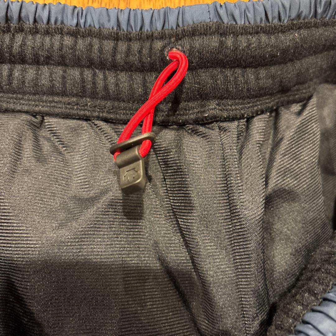 美品 DES￼CENTE ネイビー ウォームウインドブレーカー上下セットアップL