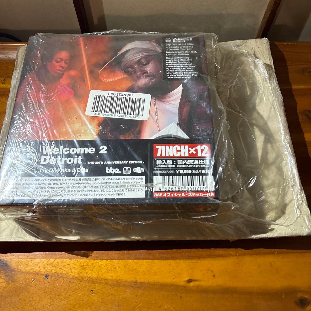 未開封新品\"J Dilla\"(welcome2detroit)7インチ✖︎12