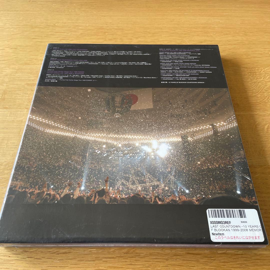 藤井フミヤ　LAST COUNTDOWN DVD VIDEO BOX