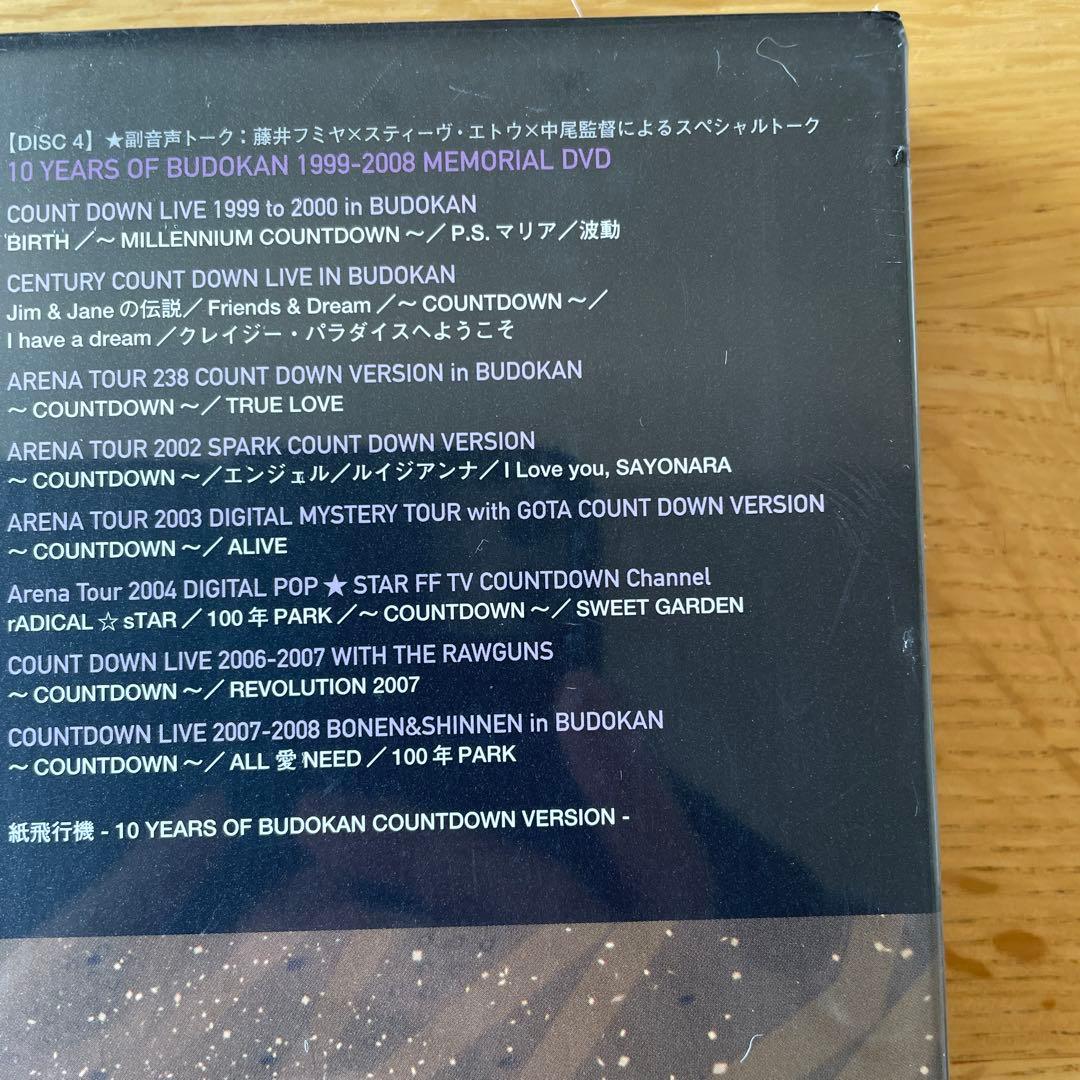 藤井フミヤ　LAST COUNTDOWN DVD VIDEO BOX