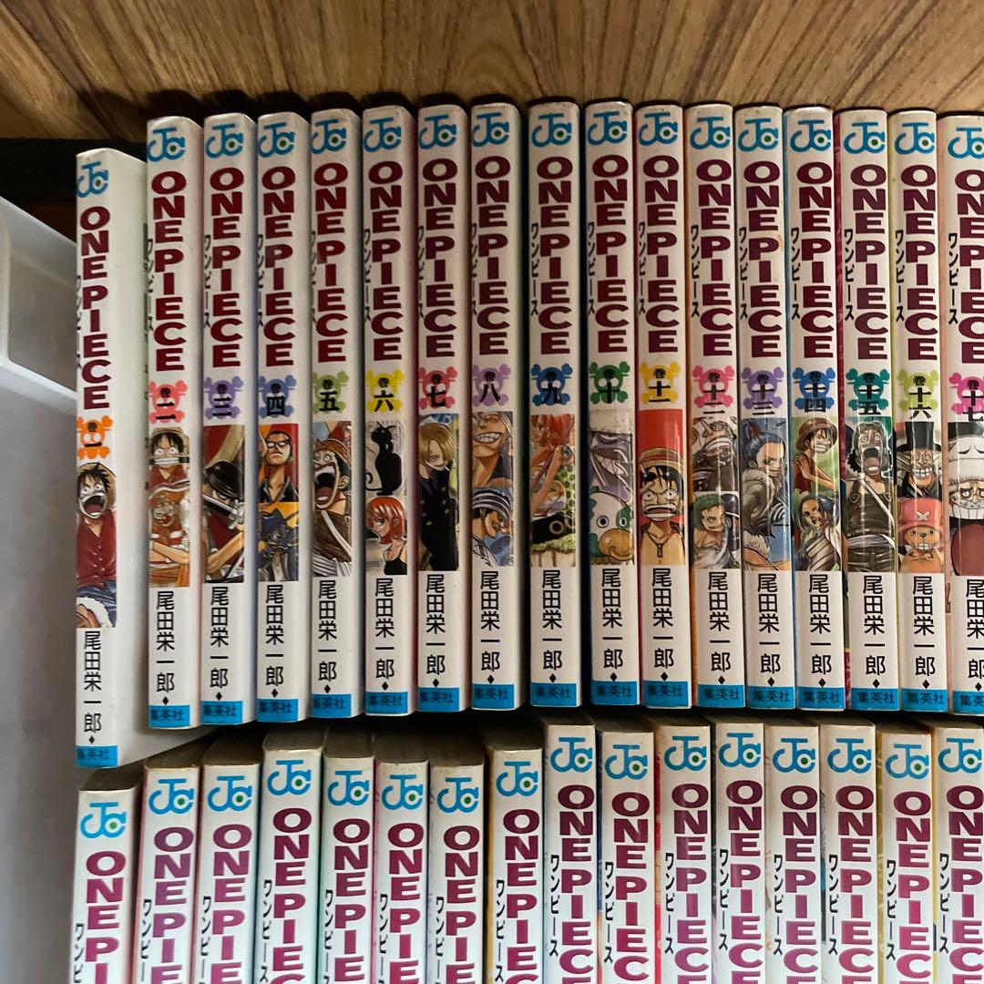 漫画　ワンピース　1ー87巻(欠巻:70、74巻)＋おまけ