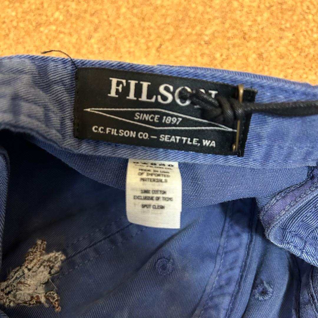 未使用 USA製 FILSON WASHED LOW PROFILE CAP