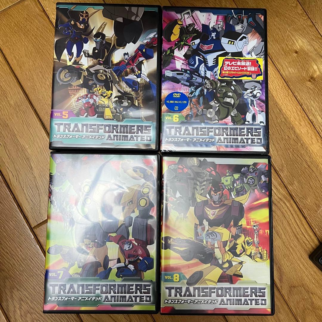 トランスフォーマー アニメイテッド 全10巻 DVD セル販売品