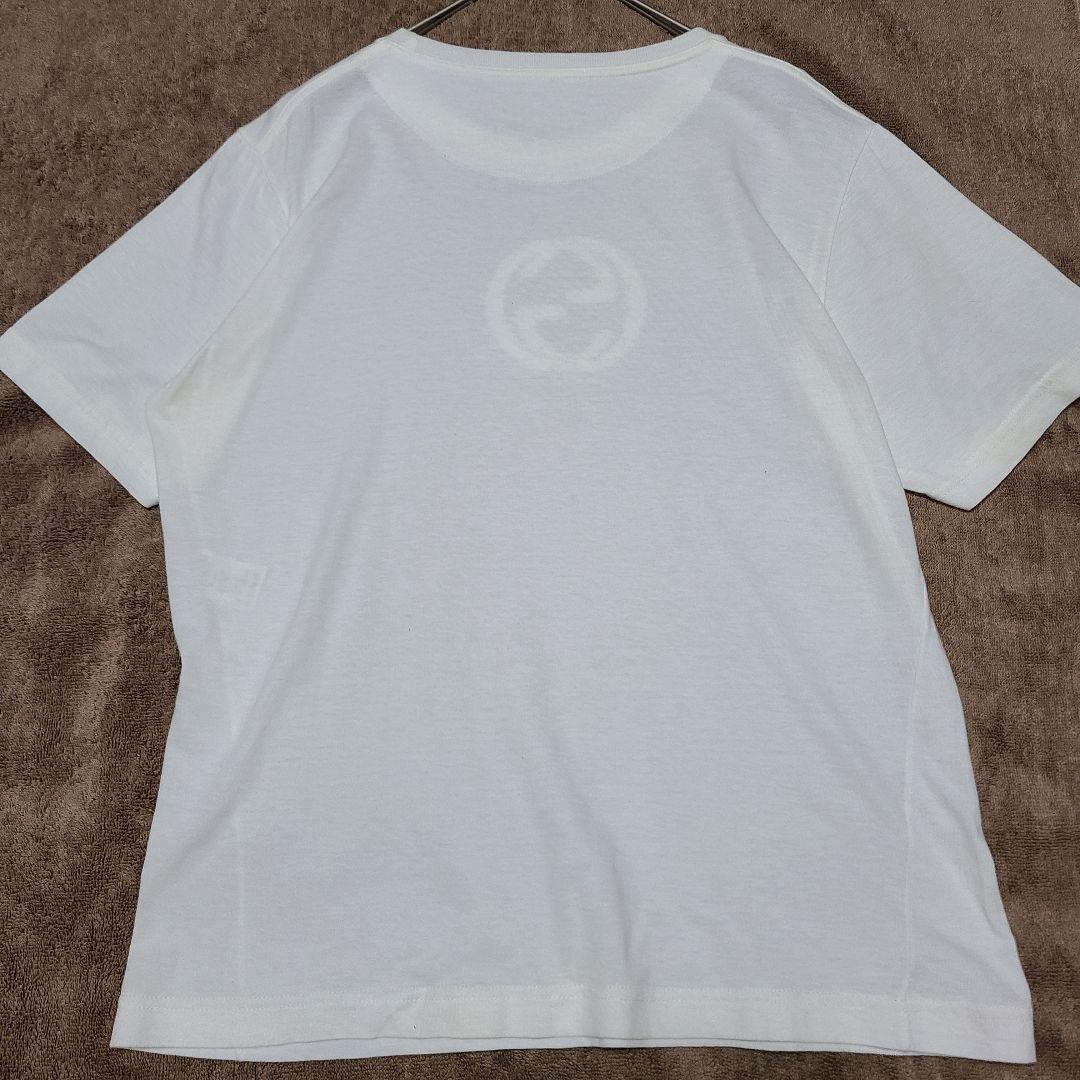GUCCI グッチ GG ロゴ 刺繍 半袖 Tシャツ ホワイト M