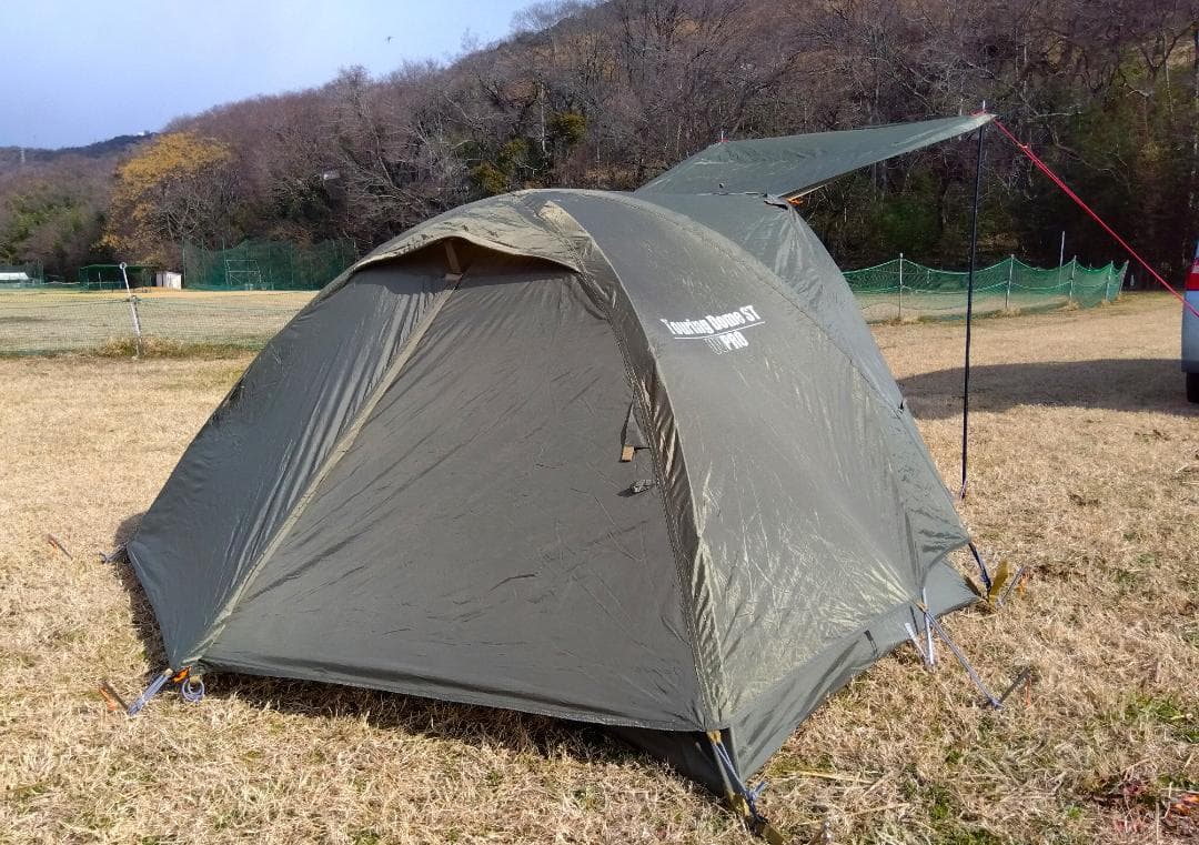 ☆限定オリーブ☆タープ付☆コールマン☆ツーリングドームSTテント☆Coleman