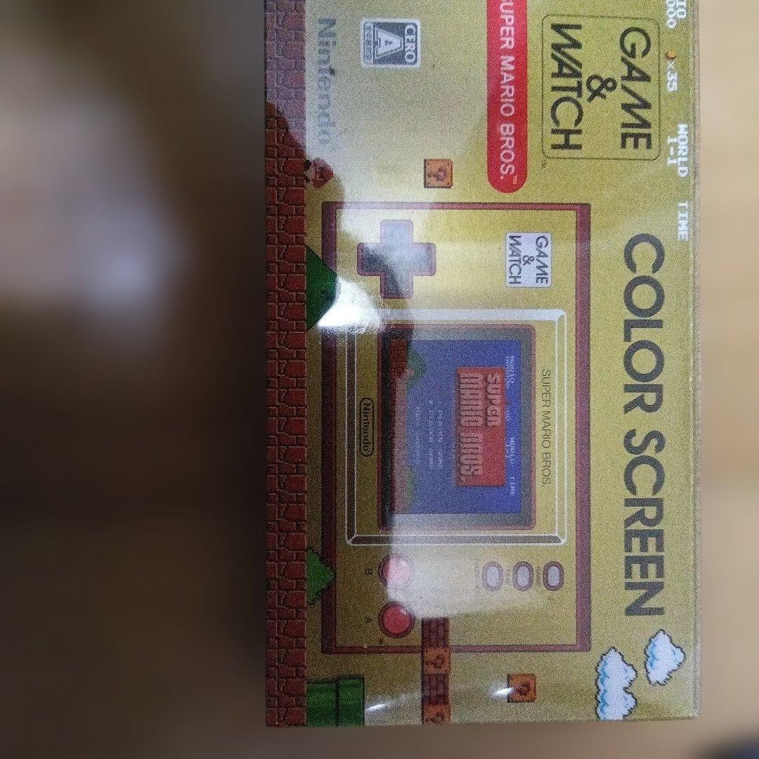 ゲーム＆ウォッチスーパーマリオ未開封未使用