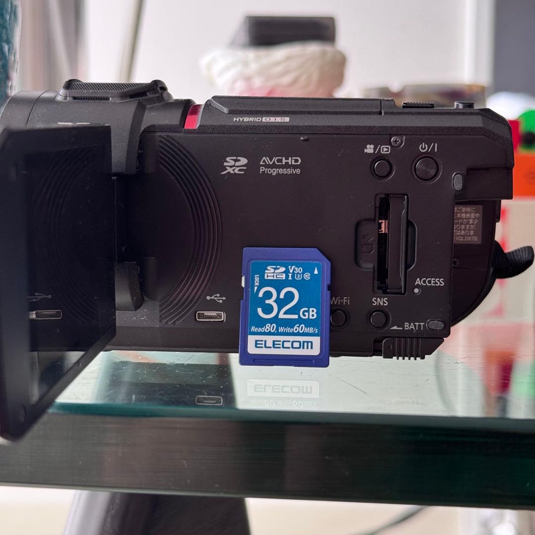 【超格安・早い者勝ち】Panasonic HC-VX2MS 4K ビデオカメラ