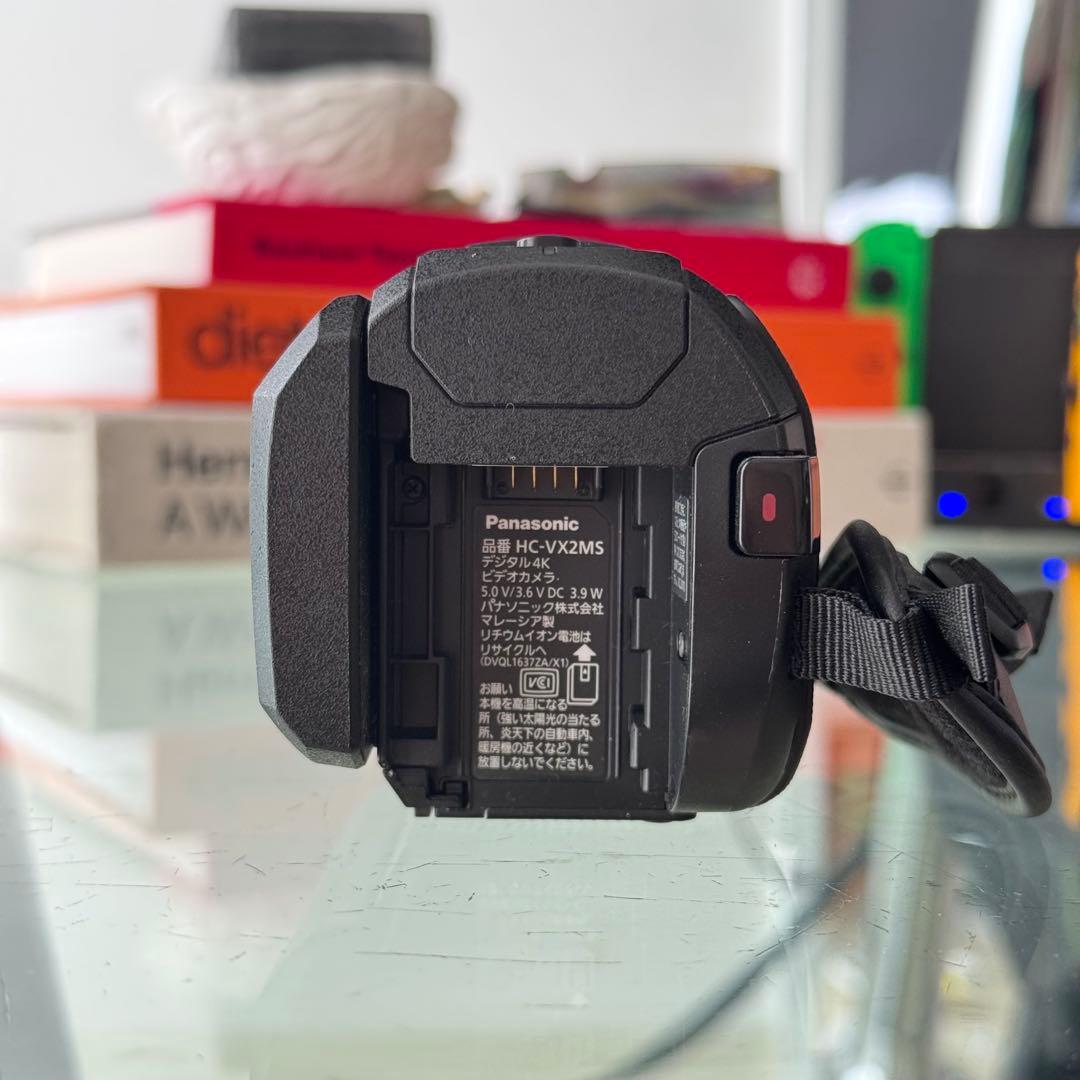 【超格安・早い者勝ち】Panasonic HC-VX2MS 4K ビデオカメラ