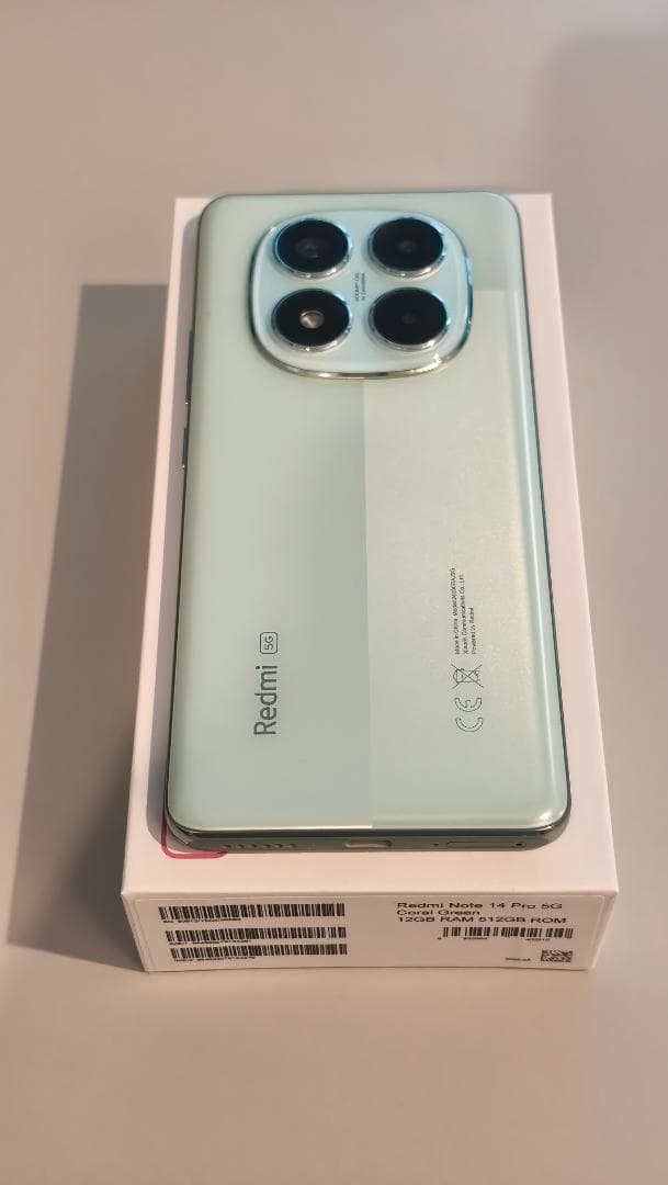 スマートフォン本体 Redmi Note 14 Pro 5G 8GB+512GB