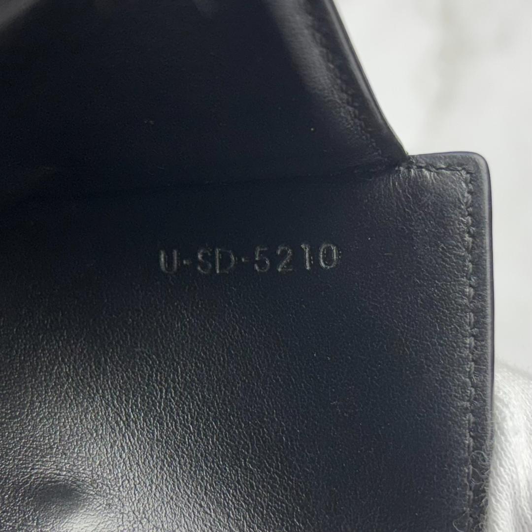 【極上美品】CELINE⭐セリーヌ【トリオンフ⭐箱付】折り財布 ゴールド金具⭐黒