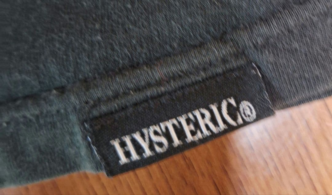 HYSTERIC GLAMOUR★ギターガール★Tシャツ ブラック★used