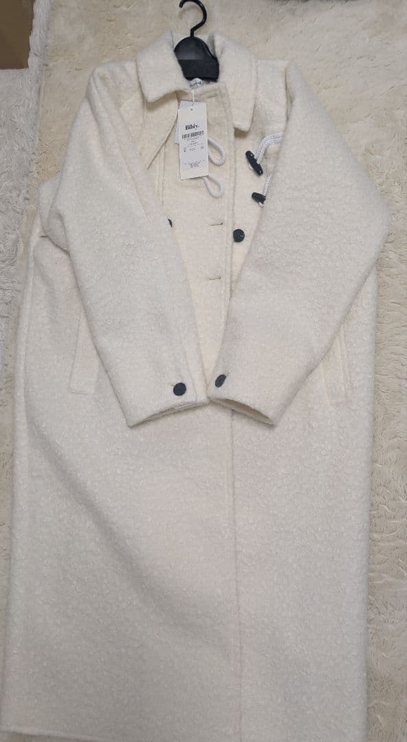 【新品タグ付】【今季】Bibiy　MANON DUFFLE COAT ホワイト
