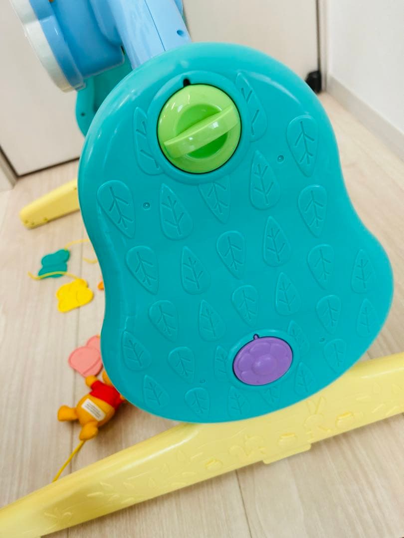 ほぼ新品未使用　くまのプーさんえらべる回転6WAYジムにへんしんメリー最終値下げ