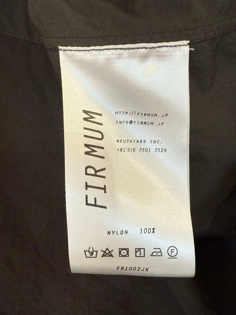 値下不可【L】FIRMUM フィルマム ショートモッズコートユニセックス
