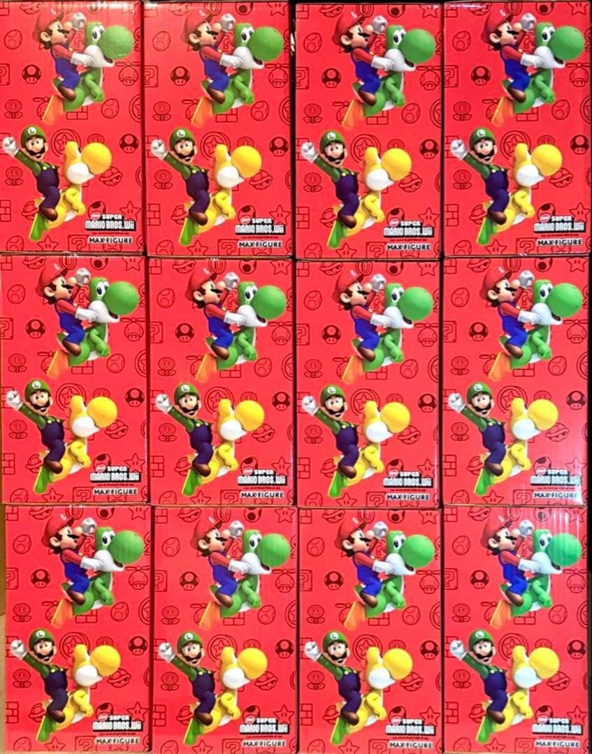 【新品・未開封】12体スーパーマリオブラザーズWiiフィギュア マリオ&ルイージ