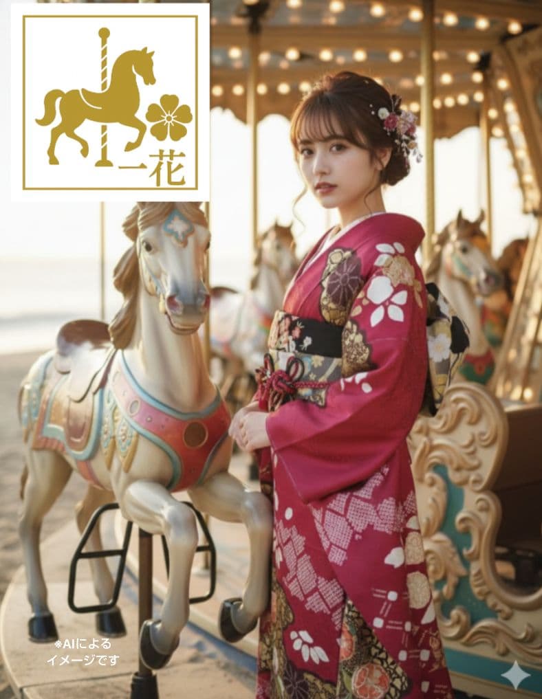 yukko様　407.振袖7点セット　正絹　フルセット　成人式