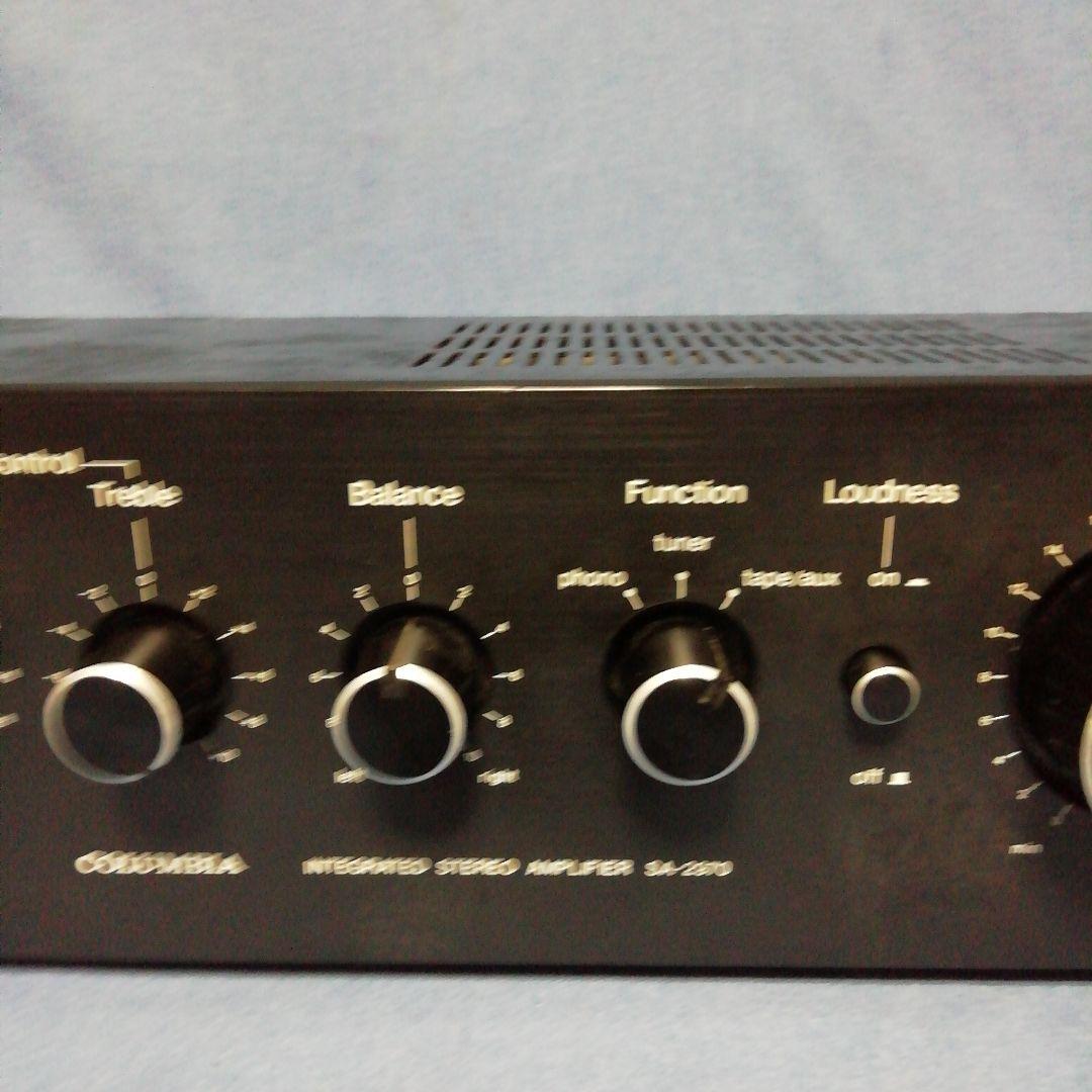 コロンビア　ビンテージアンプ　SA-2970　COLUMBIA　昭和レトロ