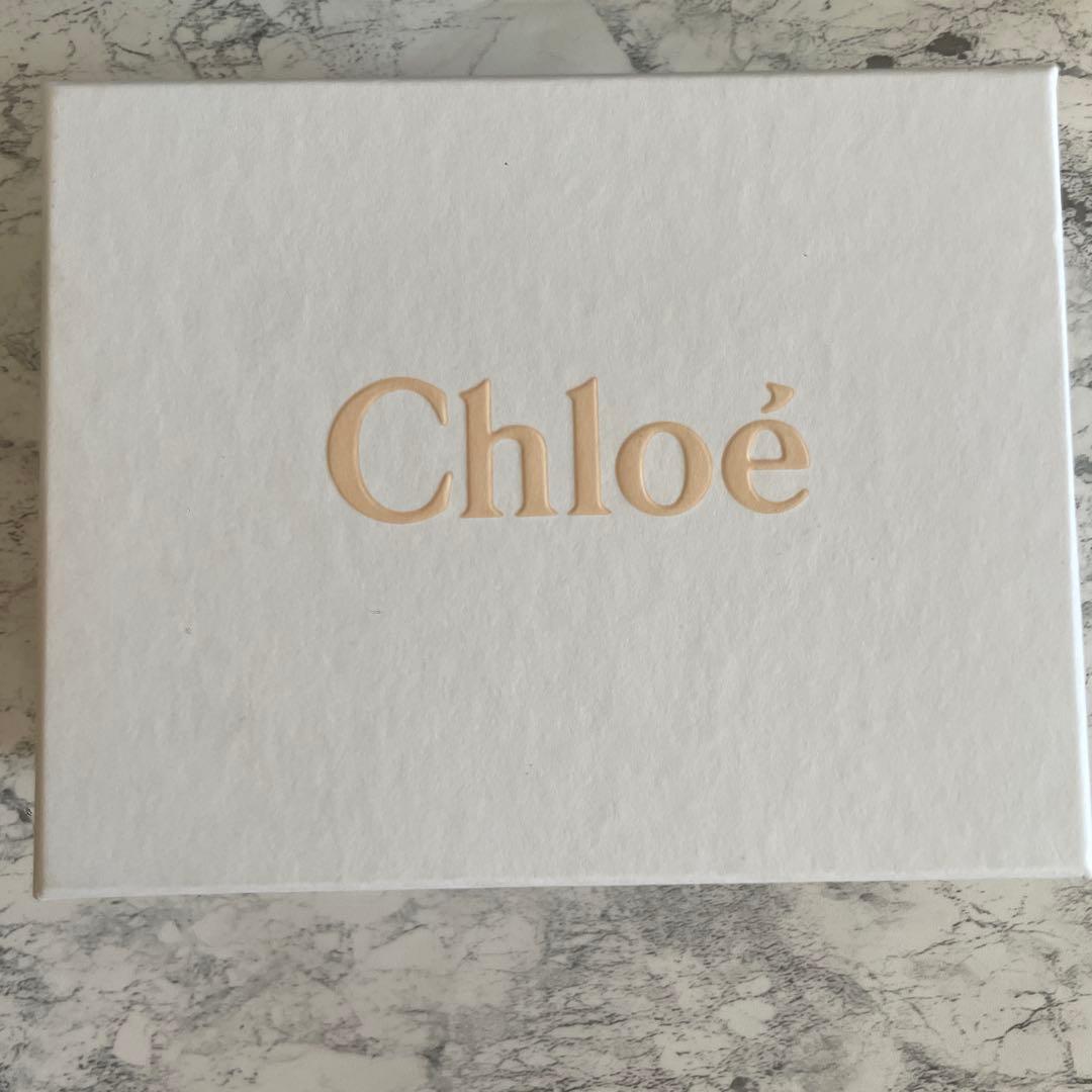 Chloé オレンジ 三つ折り財布